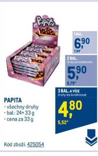 Makro PAPITA nabídka