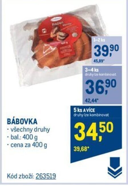 Makro BÁBOVKA nabídka