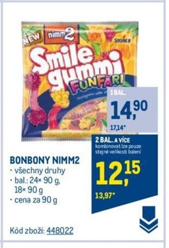 Makro BONBONY NIMM2 nabídka