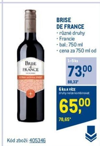 Makro BRISE DE FRANCE nabídka