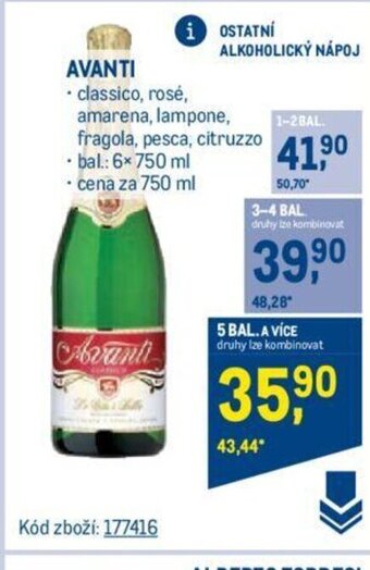 Makro AVANTI nabídka