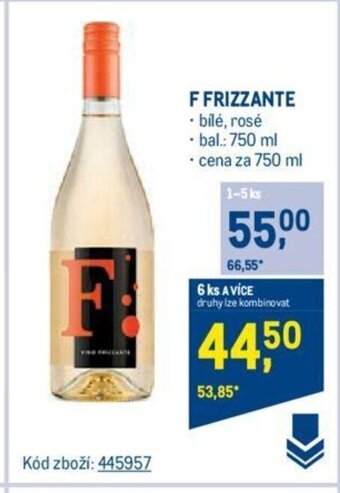 Makro F FRIZZANTE nabídka