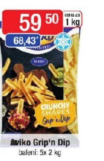 Qanto Aviko Grip'n Dip nabídka