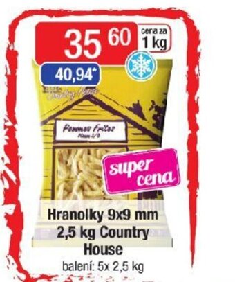 Qanto Hranolky 9x9 mm 2,5 kg Country House nabídka