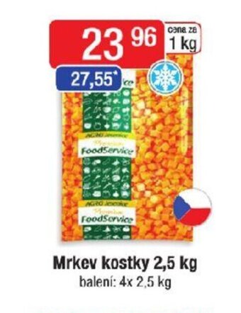 Qanto Mrkev kostky 2,5 kg nabídka