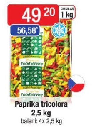 Qanto Paprika tricolora 2,5 kg nabídka