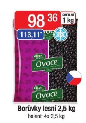 Qanto Borůvky lesní 2,5 kg nabídka