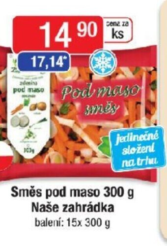 Qanto Směs pod maso 300 g Naše zahrádka nabídka
