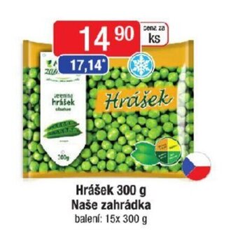 Qanto Hrášek 300 g Naše zahrádka nabídka