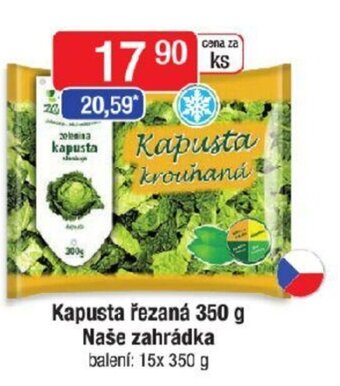 Qanto Kapusta řezaná 350 g Naše zahrádka nabídka