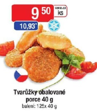Qanto Tvarůžky obalované porce 40 g nabídka