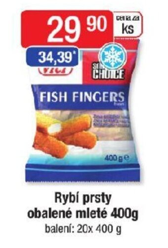 Qanto Rybí prsty obalené mleté 400g nabídka