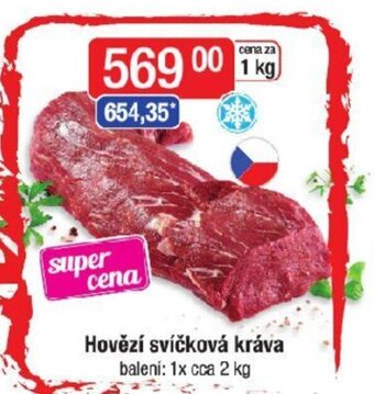 Qanto Hovězí svíčková kráva nabídka