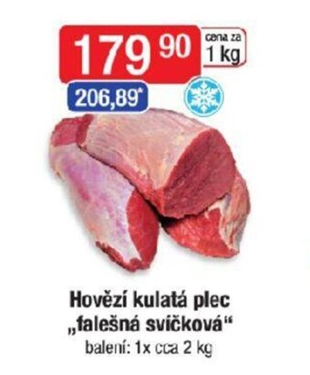Qanto Hovězí kulatá plec ,,falešná svíčková" nabídka