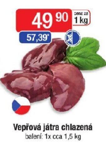 Qanto Vepřová játra chlazená nabídka
