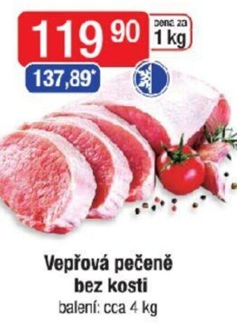 Vepřová pečeně bez kosti