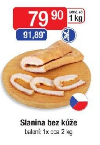 Qanto Slanina bez kůže nabídka