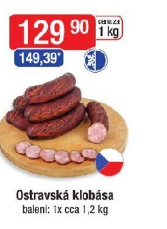 Qanto Ostravská klobása nabídka
