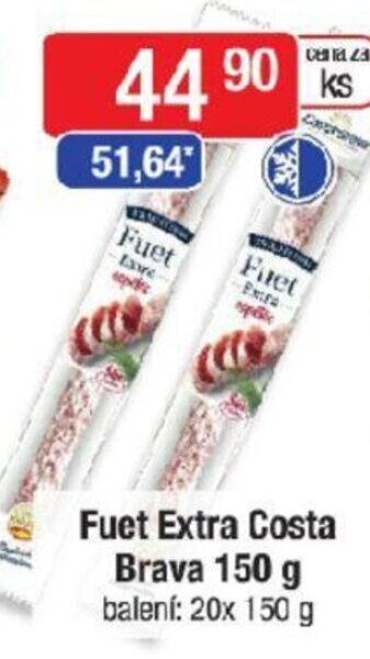 Qanto Fuet Extra Costa Brava 150 g nabídka
