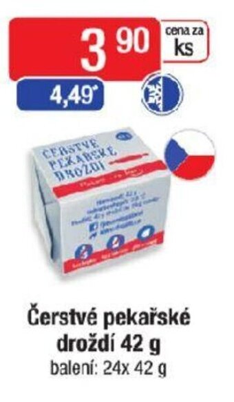 Qanto Čerstvé pekařské droždí 42 g nabídka