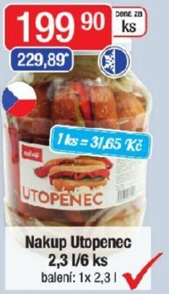 Qanto Nakup Utopenec 2,3 1/6 ks nabídka