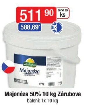 Qanto Majonéza 50% 10 kg Zárubova nabídka