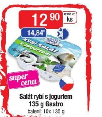 Qanto Salát rybí s jogurtem 135 g Gastro nabídka