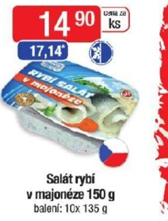 Qanto Salát rybí v majonéze 150 g nabídka