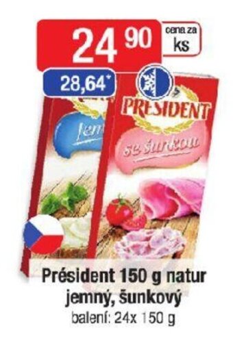 Qanto Président 150 g natur jemný, šunkový nabídka