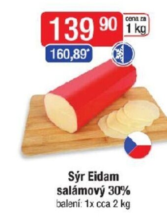 Qanto Sýr Eidam salámový 30% nabídka