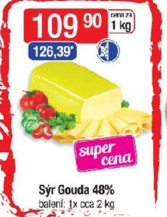 Qanto Sýr Gouda 48% nabídka