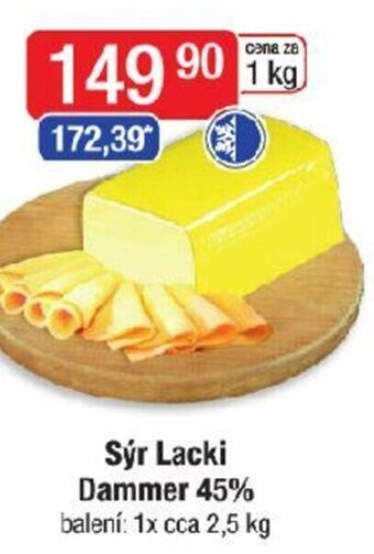 Qanto Sýr Lacki Dammer 45% nabídka