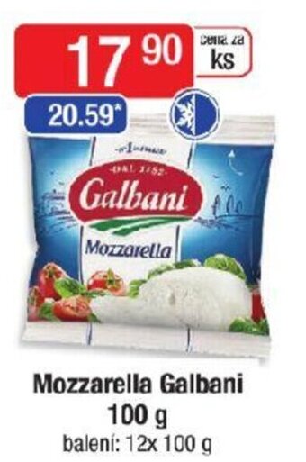 Qanto Mozzarella Galbani 100 g nabídka