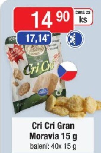 Qanto Cri Cri Gran Moravia 15 g nabídka
