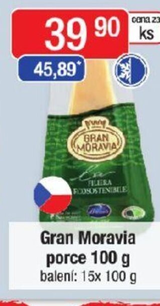 Qanto Gran Moravia porce 100 g nabídka