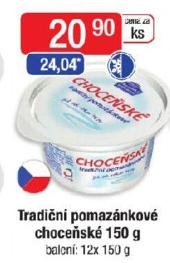 Qanto Tradiční pomazánkové choceňské 150 g nabídka