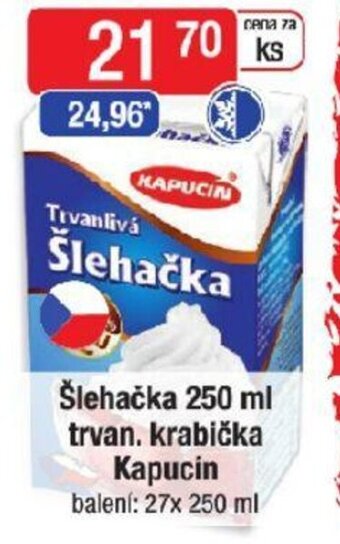 Qanto Šlehačka 250 ml trvan. krabička Kapucin nabídka