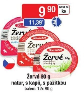 Qanto Žervé 80 g natur, s kapii, s pažitkou nabídka