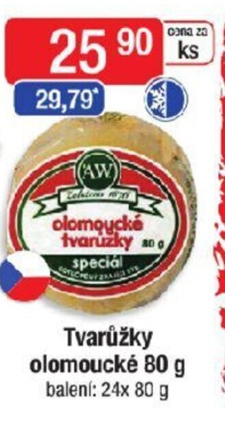 Qanto Tvarůžky olomoucké 80 g nabídka