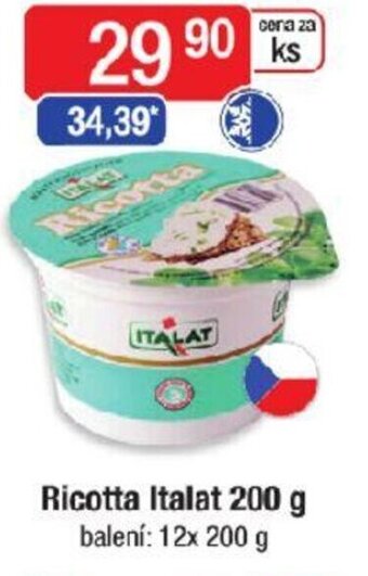Qanto Ricotta Italat 200 g nabídka