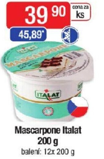 Qanto Mascarpone Italat 200 g nabídka