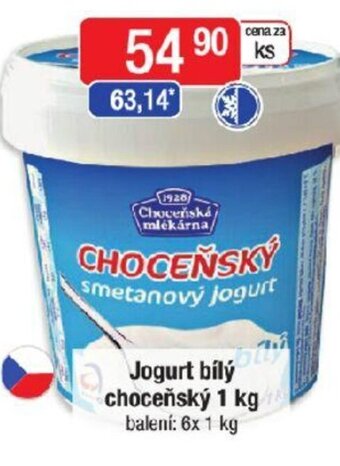 Qanto Jogurt bílý choceňský 1 kg nabídka