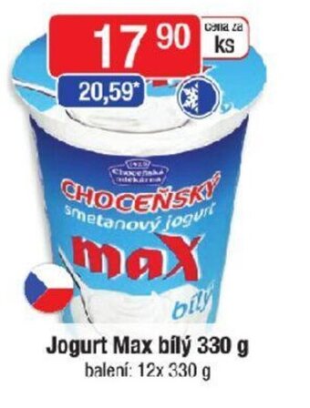 Qanto Jogurt Max bílý 330 g nabídka