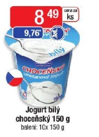 Qanto Jogurt bílý choceňský 150 g nabídka