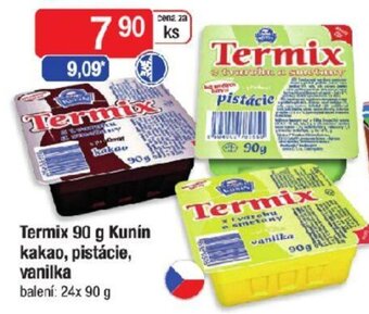 Qanto Termix 90 g Kunin kakao, pistácie, vanilka nabídka