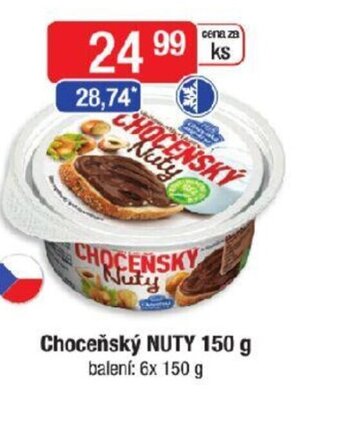 Qanto Choceňský NUTY 150 g nabídka
