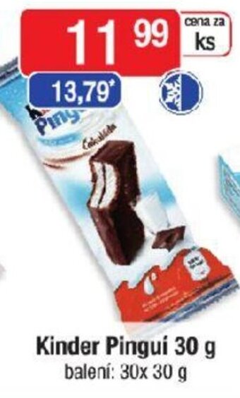 Qanto Kinder Pinguí 30 g nabídka