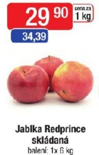 Qanto Jablka Redprince skládaná nabídka