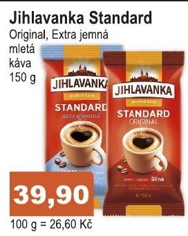 COOP DISKONT Jihlavanka Standard nabídka