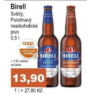 COOP DISKONT Birell nabídka